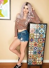 Baile made this dresser and she made my cock hard longing to ram that tight ass of hers